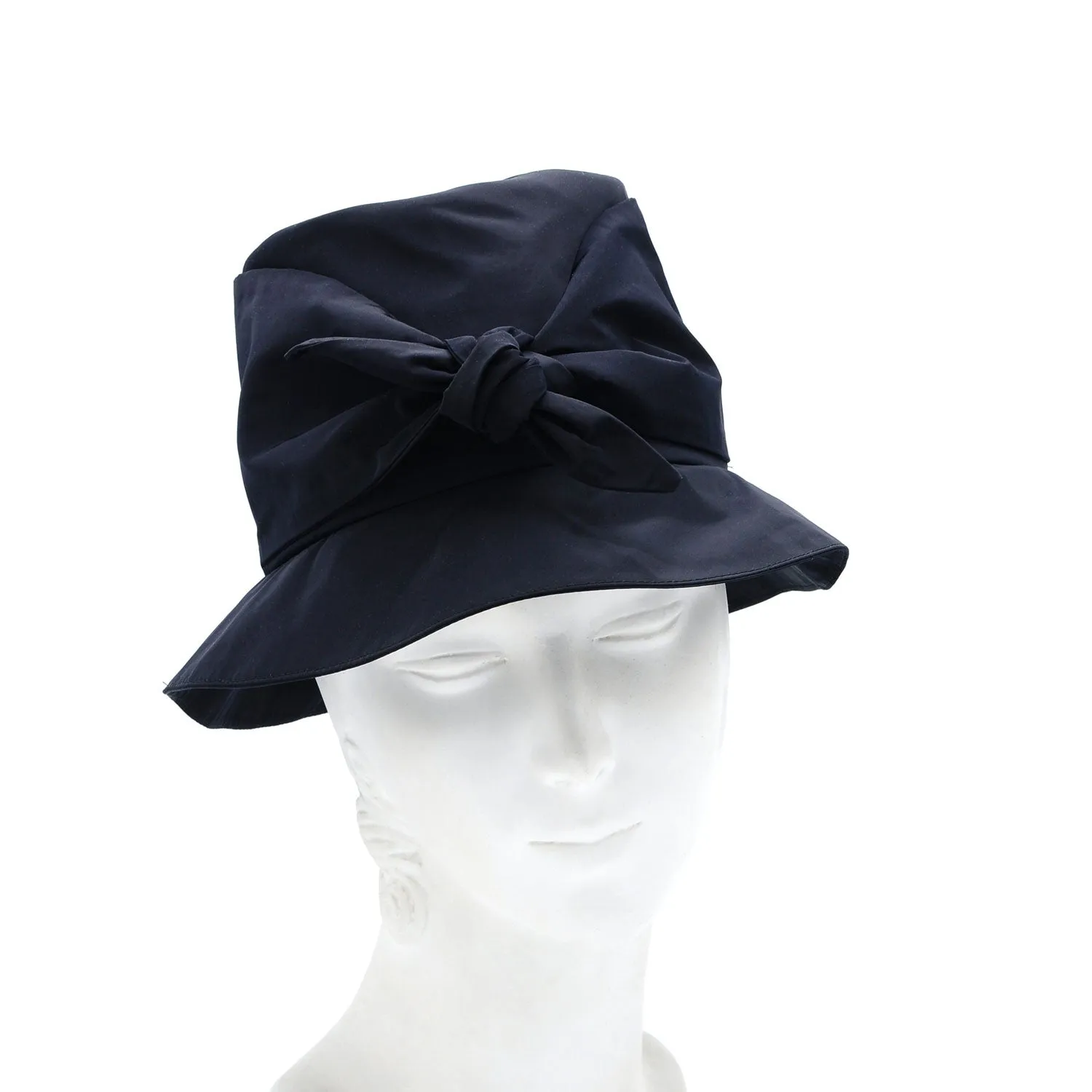 Floreat: Bucket Rain Hat with Bow As Seen On Natalie Suarez