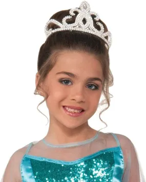 Forum Novelties Plastic Tiara with Silver Combs