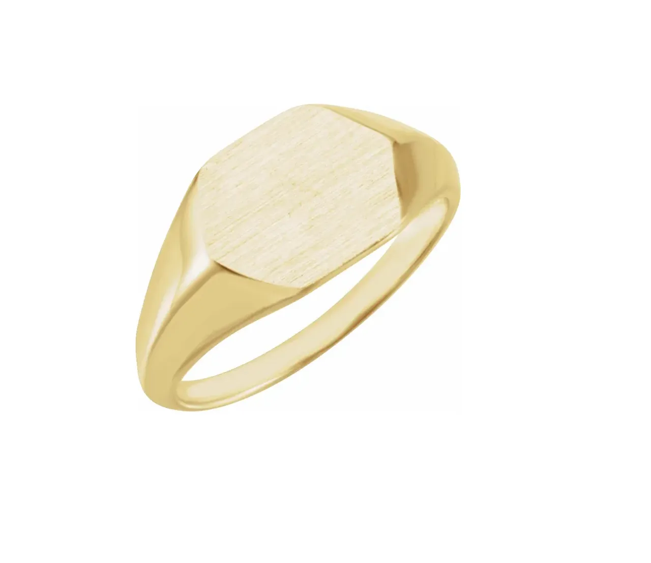 Geometric Signet Ring