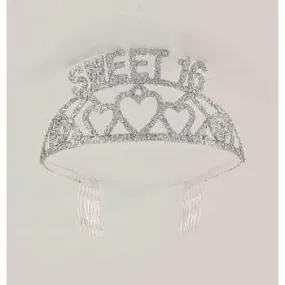 Glitter Birthday Tiara - Sweet 16