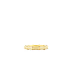 Gold Bamboo Ring