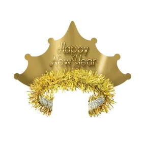 GOLDEN NEW YEARS TIARA