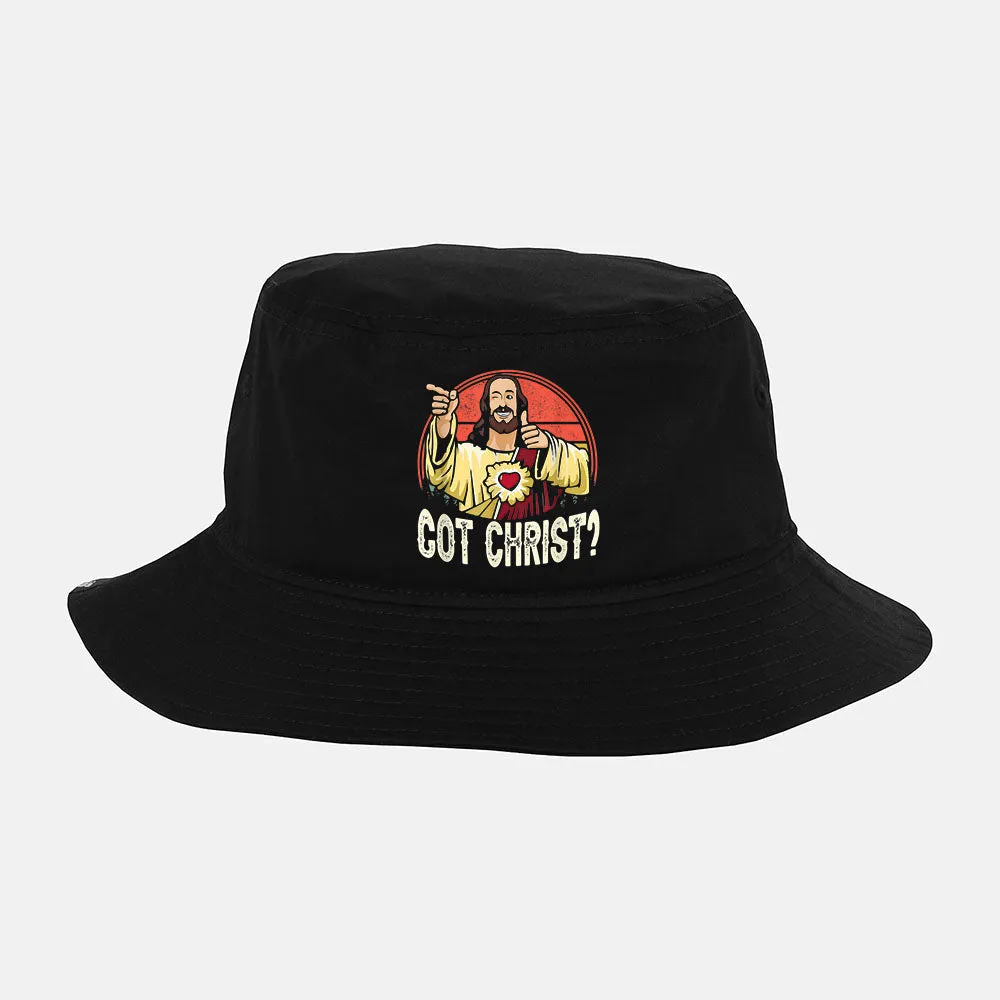 Got Buddy A Christ Christmas Cool Jesus Religious Christian Bucket Hat