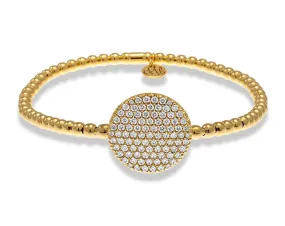 Hulchi Belluni 'Tresore' Diamond Circle Stretch Bracelet (22339)