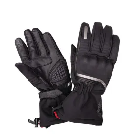 Indian Motorcycle  Mens Winter Riding Gloves with Hard Knuckles Touchscreen Black