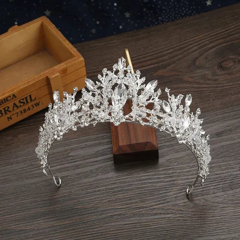 It's My Quince Tiara for Quinceañera -  White or Gold Crystal for a Bridal Crown 