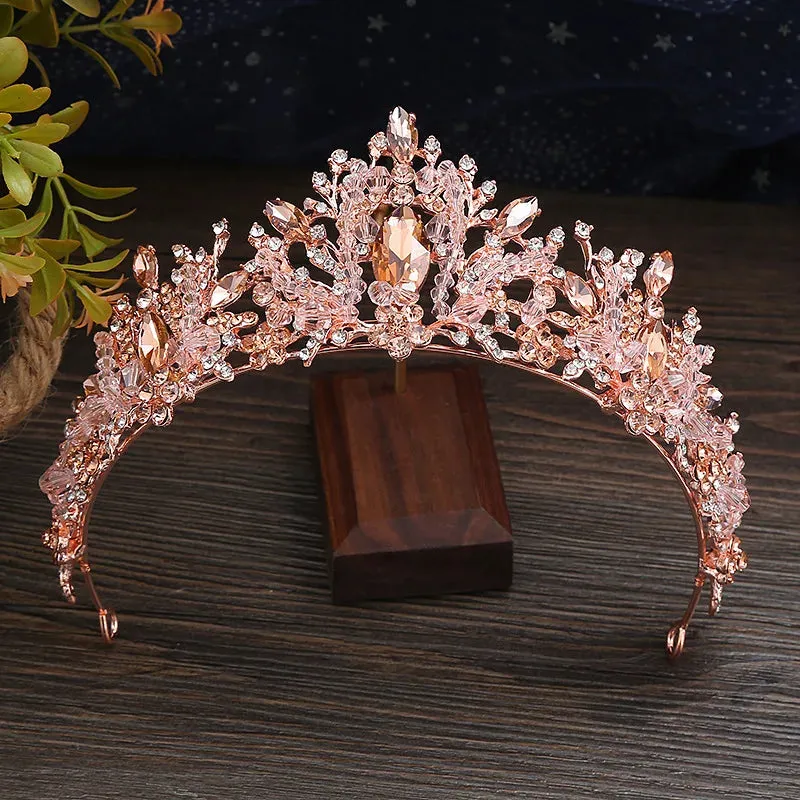 It's My Quince Tiara for Quinceañera -  White or Gold Crystal for a Bridal Crown 