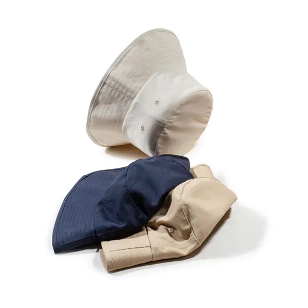 Japanese White Bucket Hat 日系白色漁夫帽 KCHT2114b