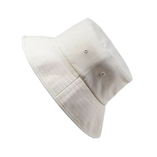 Japanese White Bucket Hat 日系白色漁夫帽 KCHT2114b