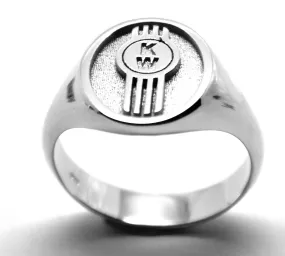 Kaedesigns, New Genuine New Sterling Silver 925 Custom Made Id Initial Ring