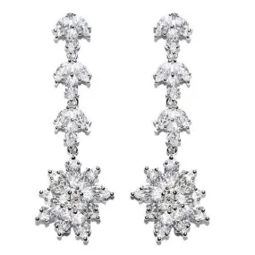 Kesi Marquise Dangle Chandelier Earrings