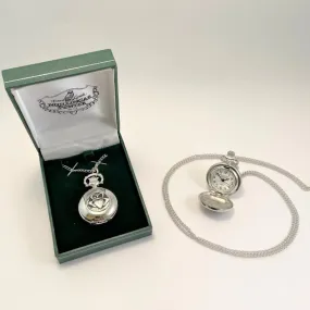 Ladies Pendant Watch - Claddagh