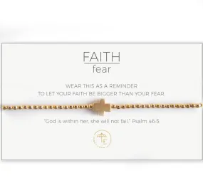 Lenny & Eva Faith Over Fear Bracelet