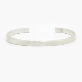 Maxi "Azulik" Polished Silver Bangle