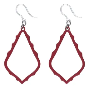 Medium Chandelier Dangles Hypoallergenic Earrings for Sensitive Ears Made with Plastic Posts