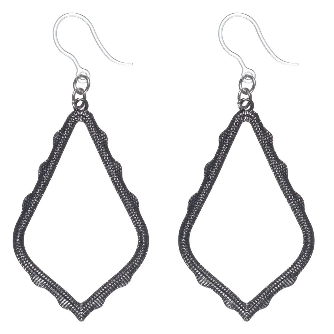 Medium Chandelier Dangles Hypoallergenic Earrings for Sensitive Ears Made with Plastic Posts