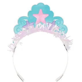 Mermaid Shine tiara, 8 per package