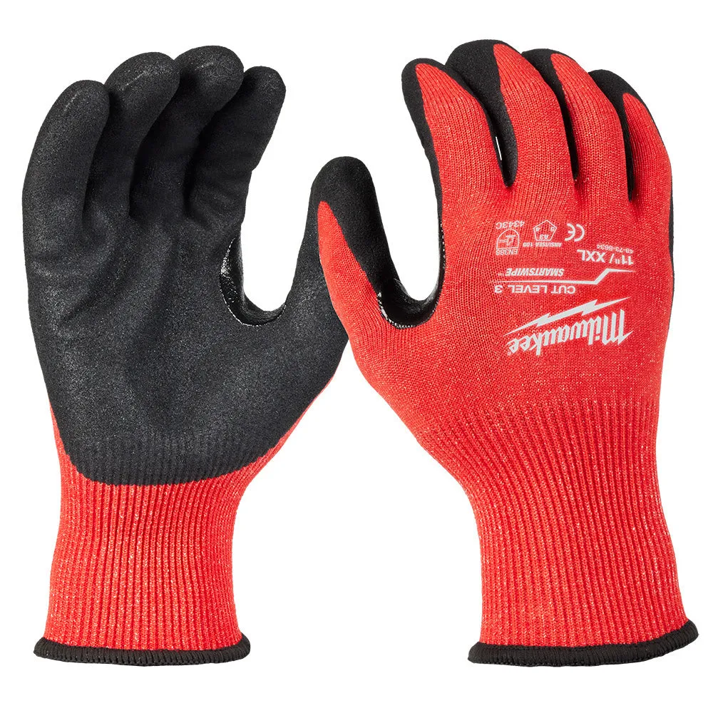 Milwaukee 48-73-8634E Cut Level 3 Nitrile Dipped Gloves - XXL