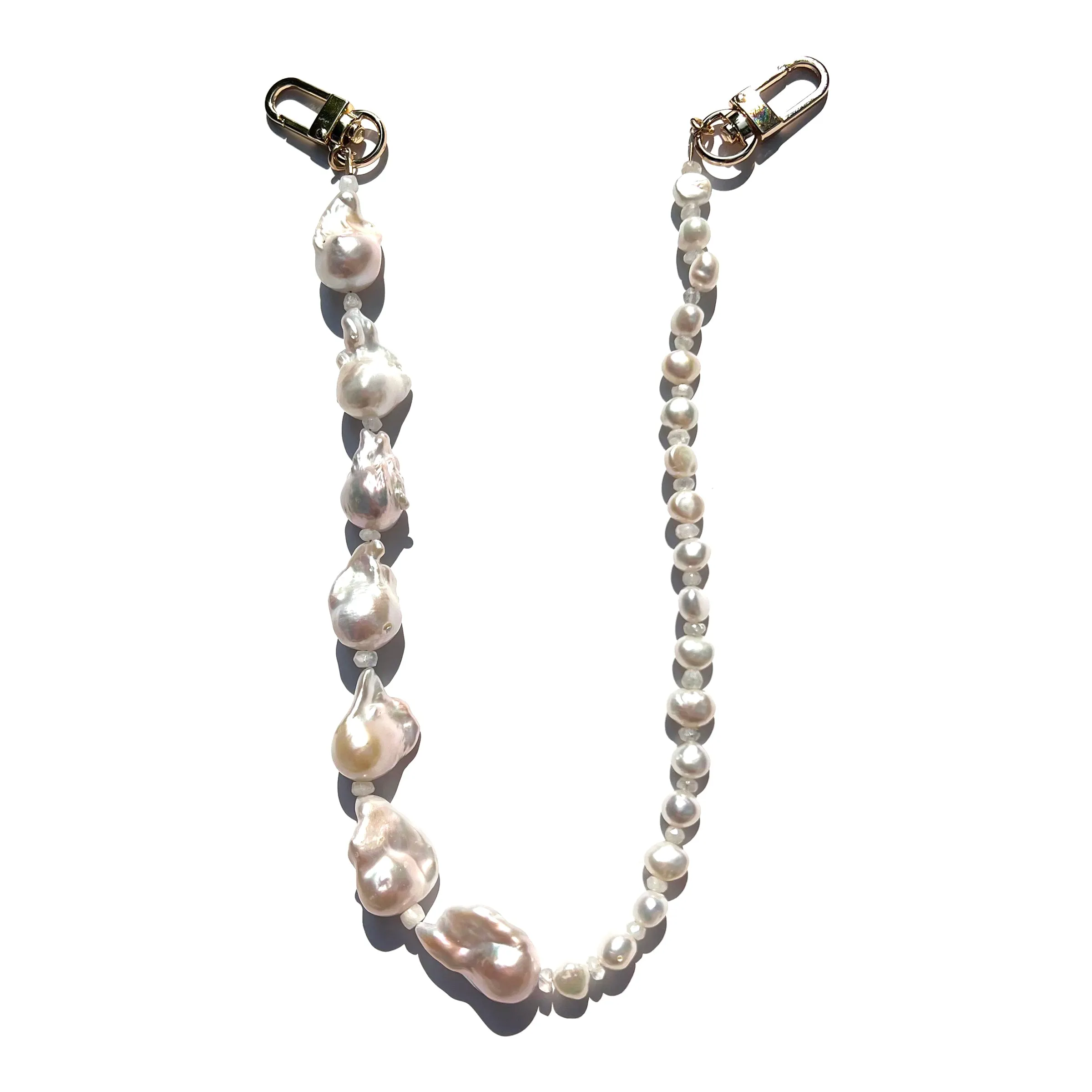 MPR x IMAGINARIUM: White Baroque Pearl Mix #2 Necklace