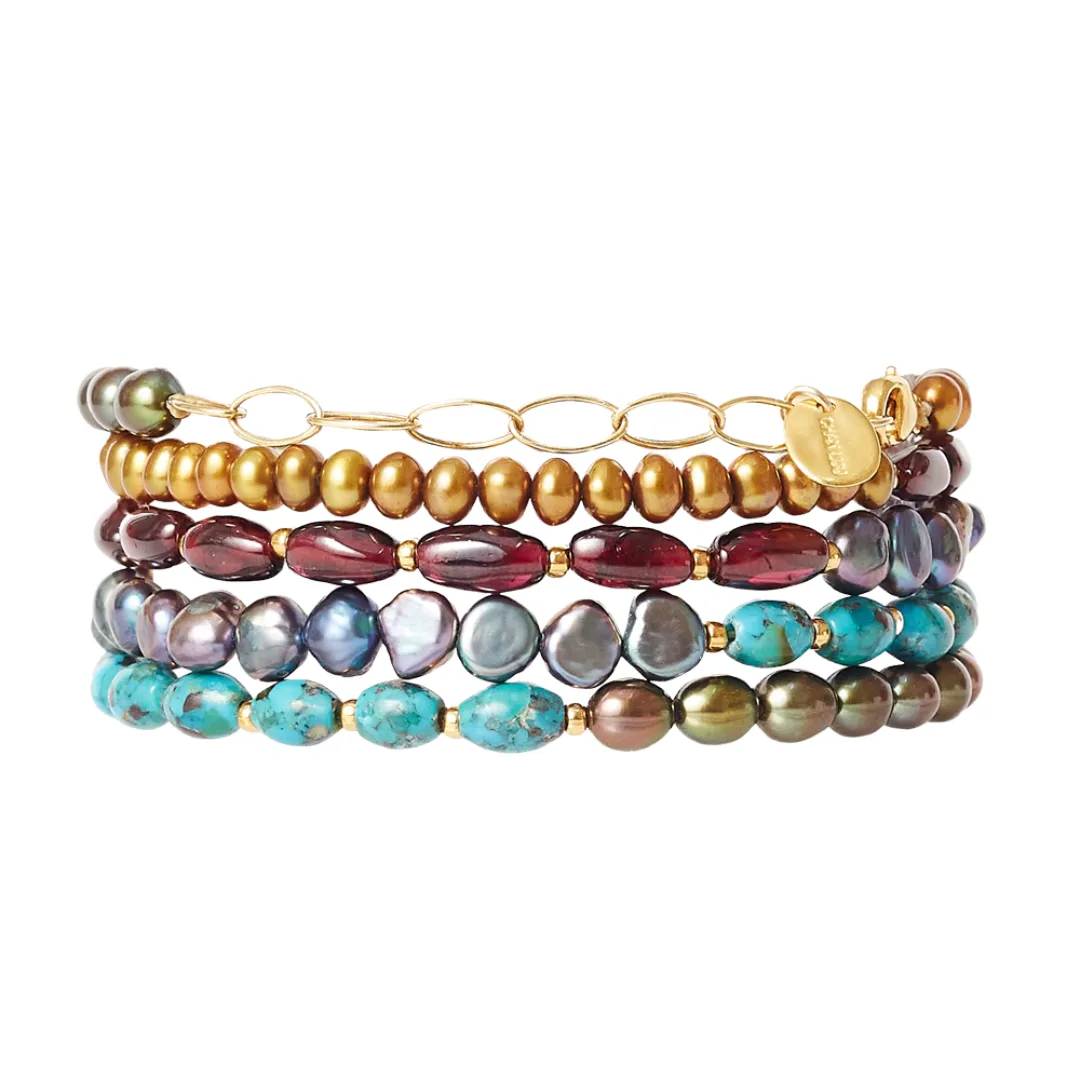 Multi Mix Wrap Bracelet