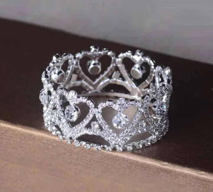 New Princess Baby Crystal Crown - Hair Ornament - Newborn Photography Prop