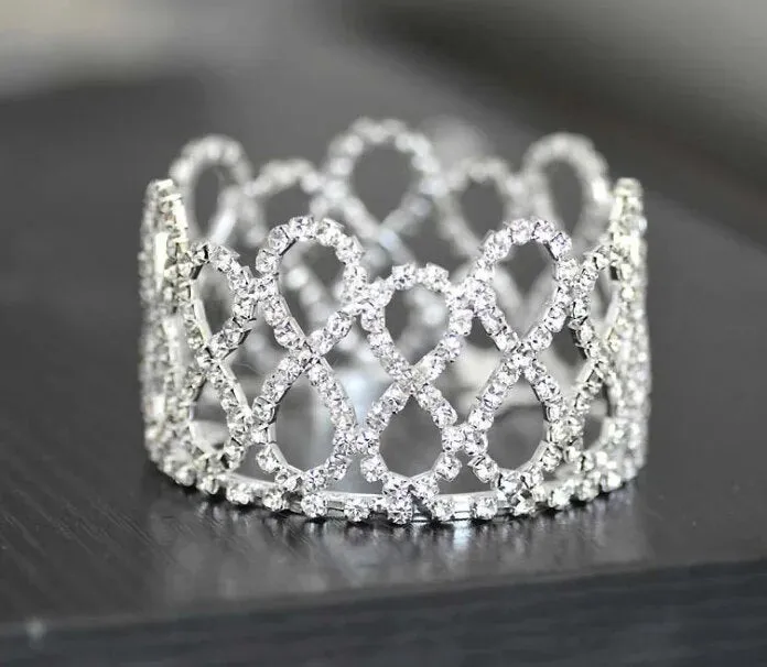 New Princess Baby Crystal Crown - Hair Ornament - Newborn Photography Prop