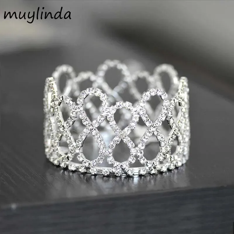 New Princess Baby Crystal Crown - Hair Ornament - Newborn Photography Prop