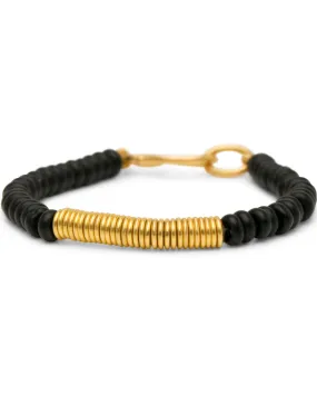 Onyx Pharaoh Single Banded Bracelet