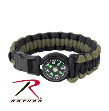 Paracord Compass Bracelet