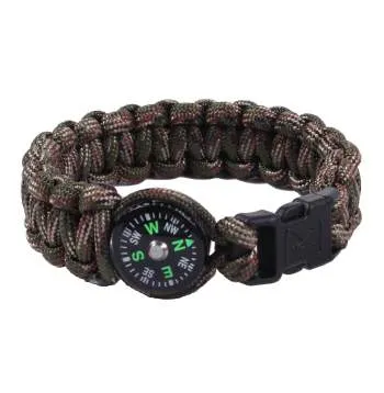 Paracord Compass Bracelet