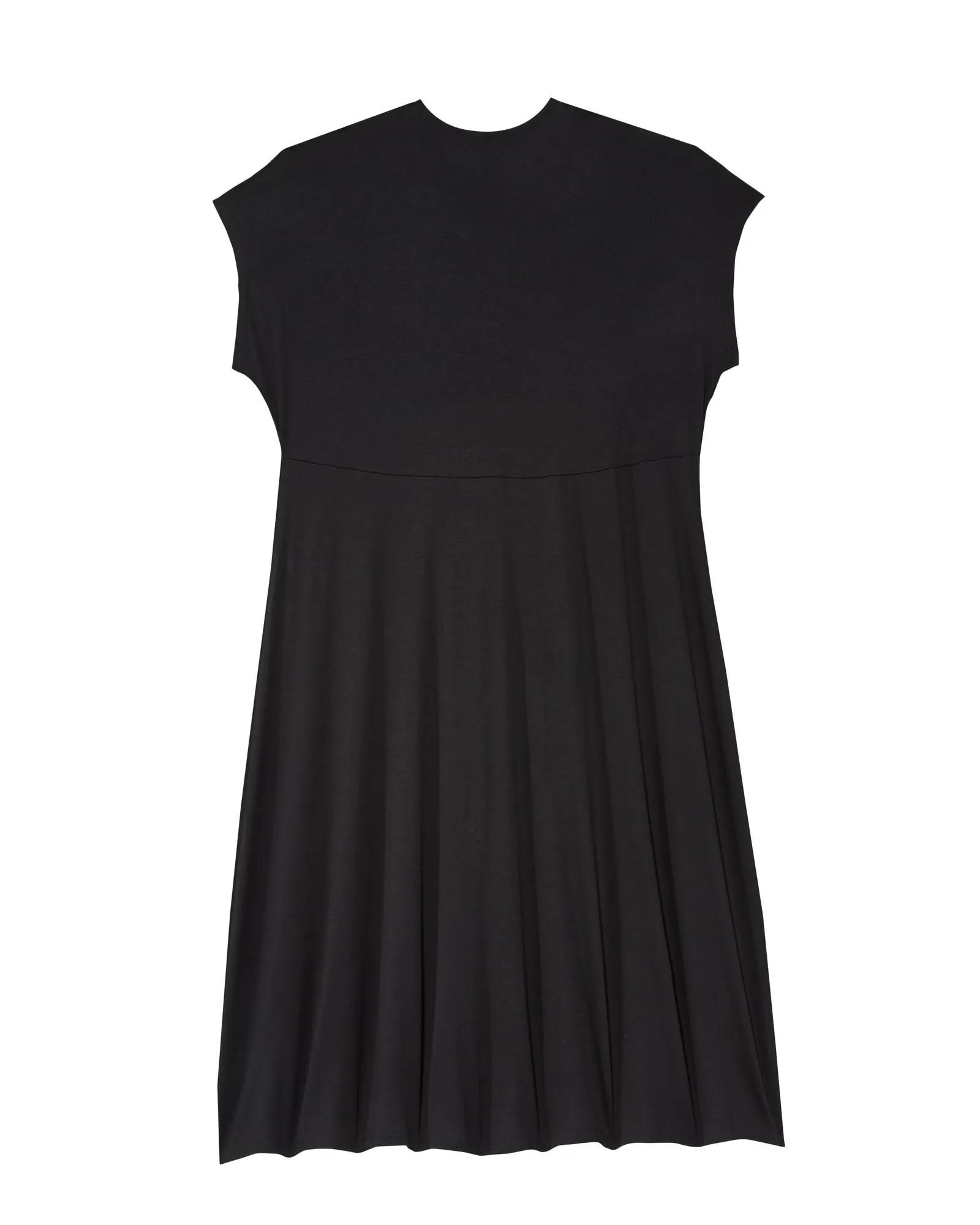 Pasadena Short Sleeve Keyhole Dress | Black