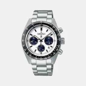 Prospex Men's White Chronograph Stainless Steel Watch SSC813P1