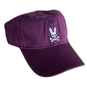 Psycho Bunny Sunbleached Cap (Royal Plum)