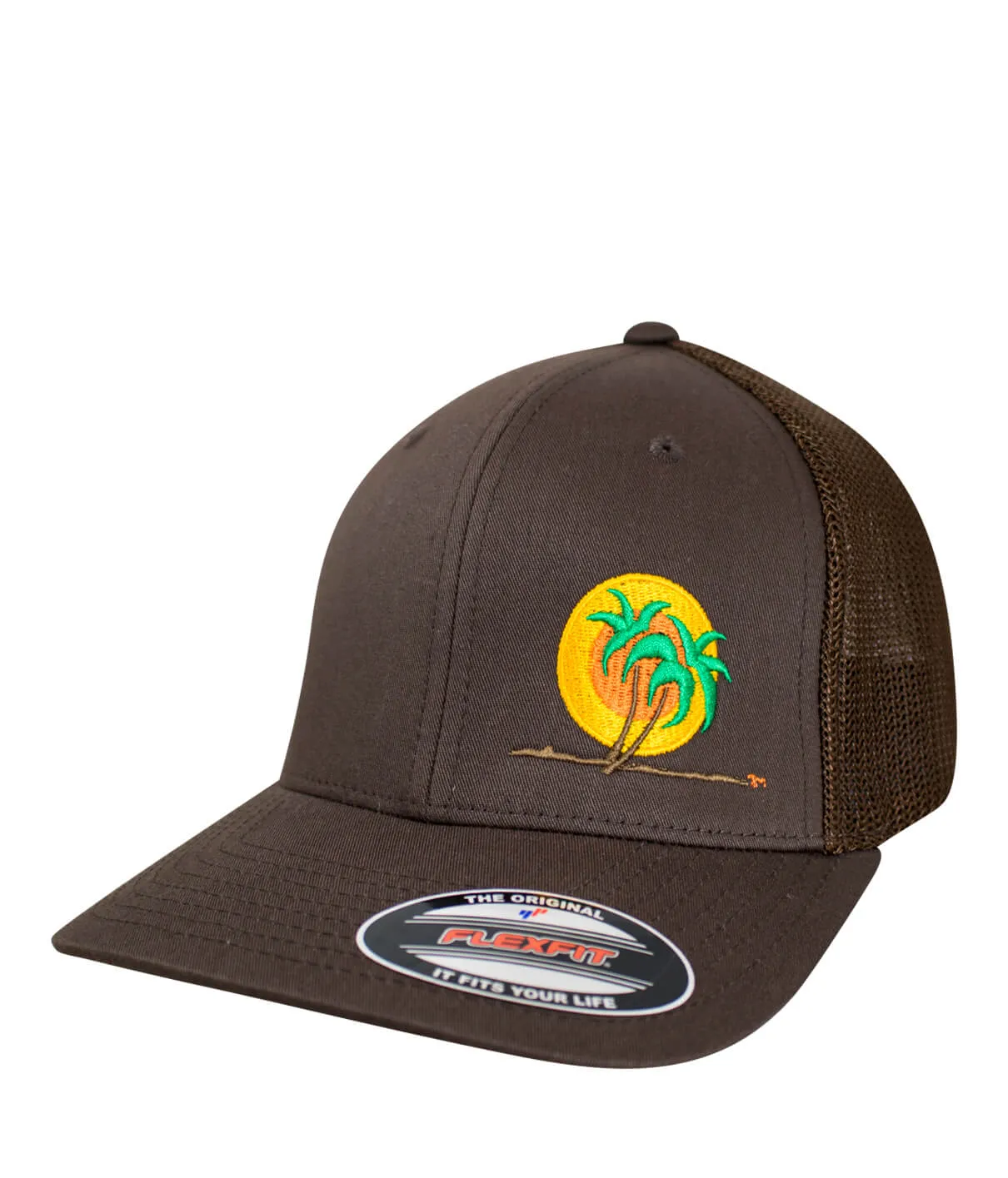 "Classic Palm" Meshback Flexfit Hat