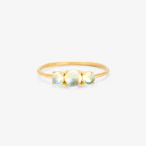 R11603RM | Rainbow Moonstone Nimbus Ring