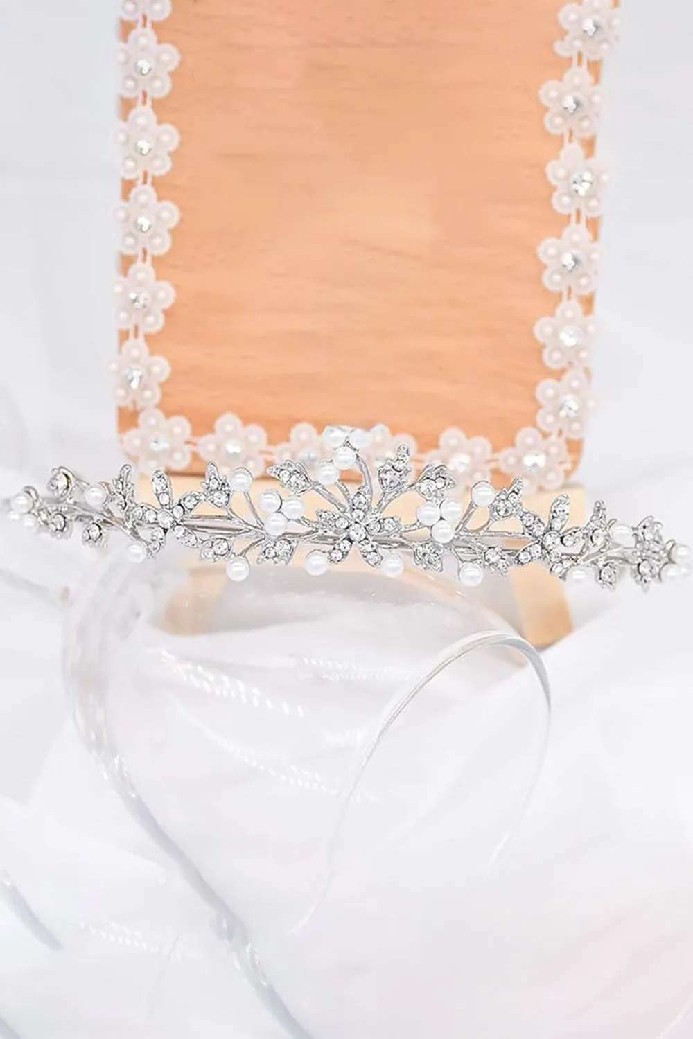 Rhinestone Crystal Tiaras and Crowns Headband For Women