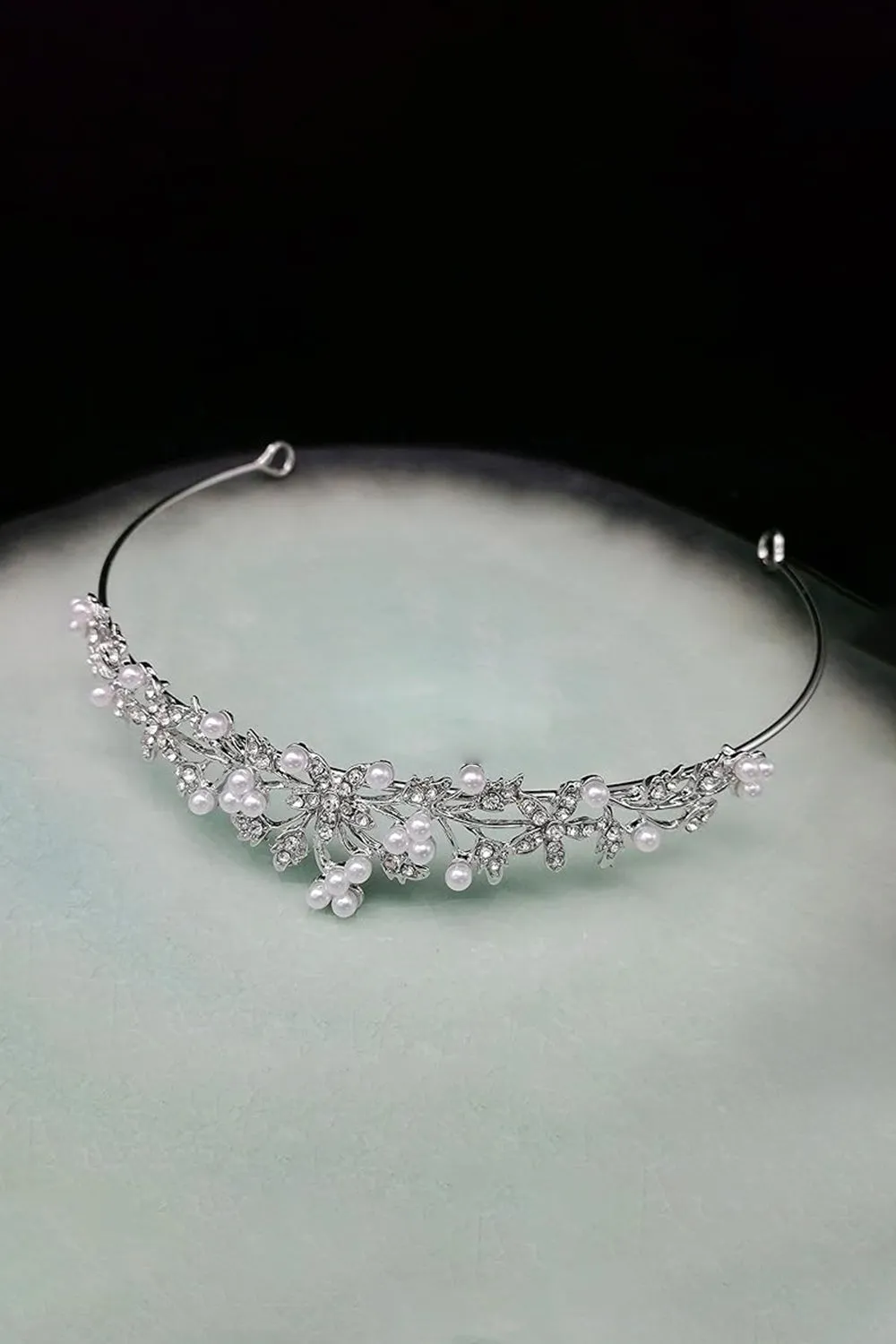 Rhinestone Crystal Tiaras and Crowns Headband For Women