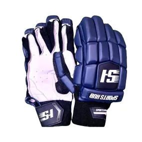 SH Cricket Batting Gloves Navy - Youth