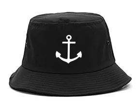 Ship Anchor Chest Mens Bucket Hat