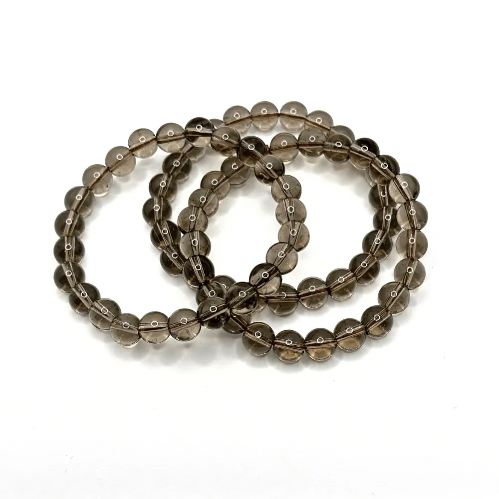 Smoky Quartz Crystal Bracelet - Grounding | Concentration | Communication