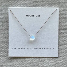 Soulsilk - Rainbow Moonstone Necklace