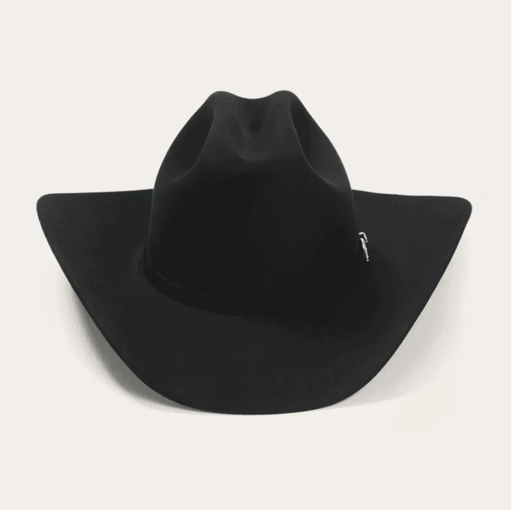 Stetson 30X El Patron 75 Premier Black Fur Felt Western Cowboy Hat SFEPTN-72420