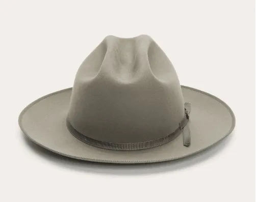 Stetson 6X Pure Open Road Grey Phantom Felt Western Cowboy Hat TFPRORB0526