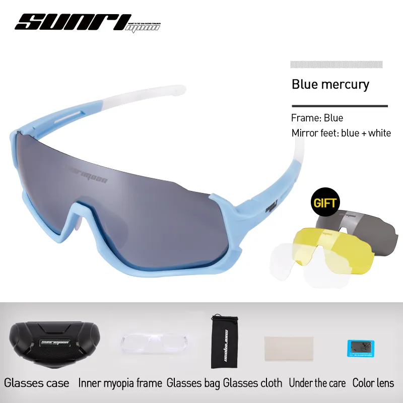 Sunrimoon JN-021 Kids Cycling Polarized Sunglasses