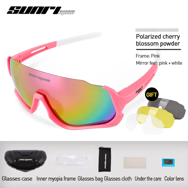 Sunrimoon JN-021 Kids Cycling Polarized Sunglasses