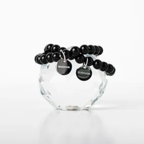 Survivor / Warrior Bracelet - Black Onyx