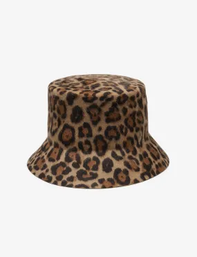 Tenley Bucket Hat, Leopard