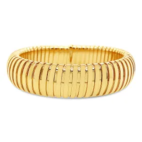 Thick Gold Bracelet