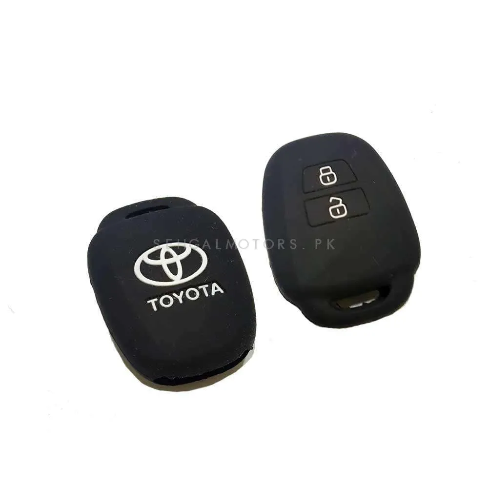 Toyota Corolla / Toyota Vitz PVC Silicone Protection Key Cover 2 Button