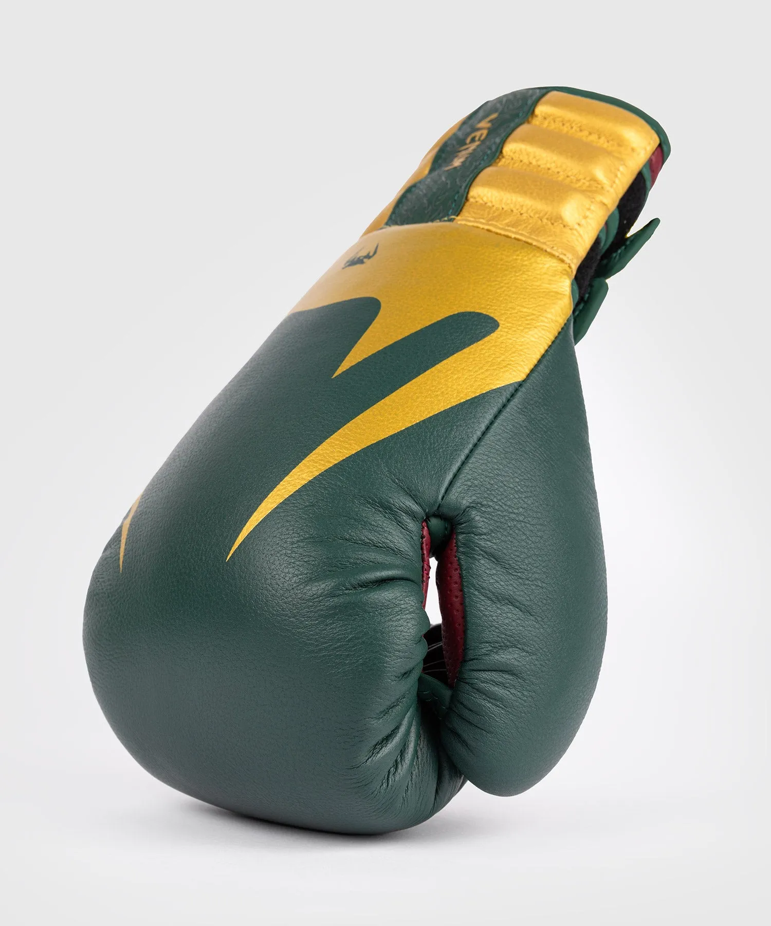 Venum Reverso Boxing Gloves - Emerald Green / Gold